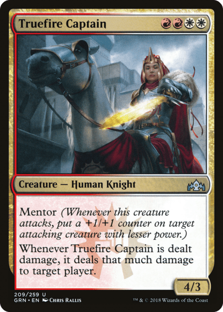 Truefire Captain (209) — Guilds of Ravnica
