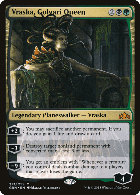 Vraska, Golgari Queen (213) — Guilds of Ravnica