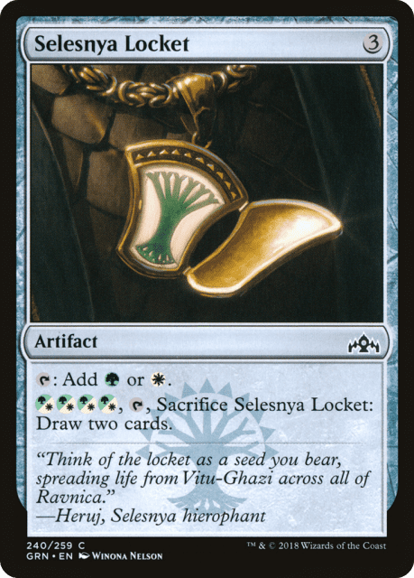 Selesnya Locket (240) — Guilds of Ravnica