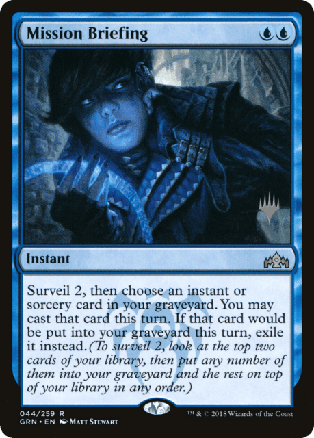 Mission Briefing (44) — Guilds of Ravnica Promos