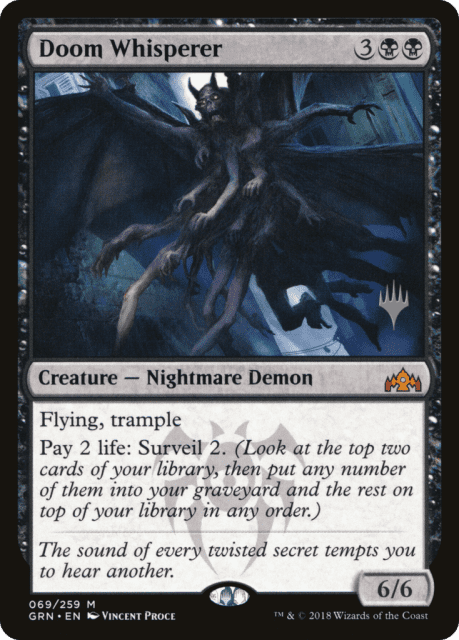 Doom Whisperer (69) — Guilds of Ravnica Promos