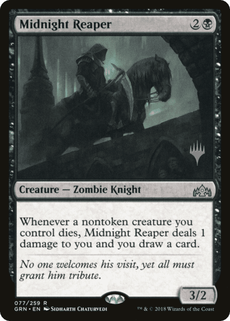 Midnight Reaper (77) — Guilds of Ravnica Promos