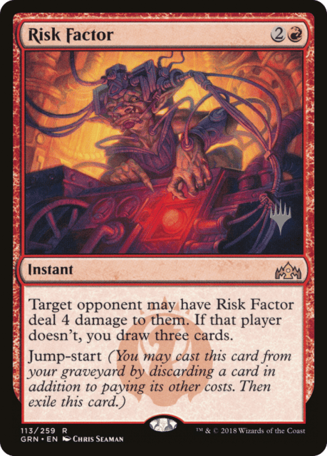 Risk Factor (113) — Guilds of Ravnica Promos