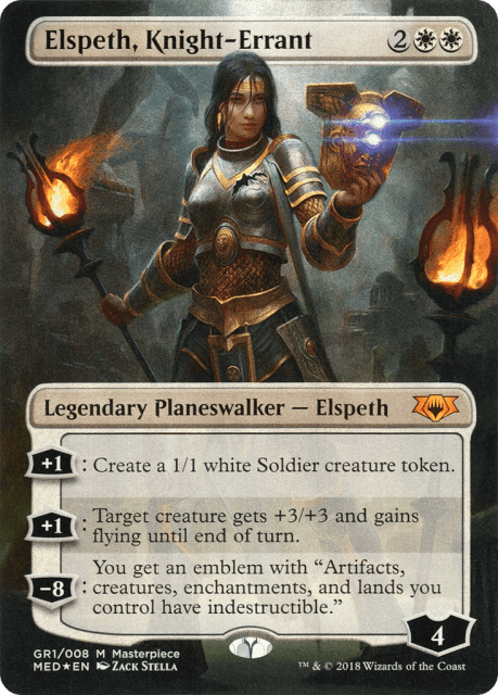 Elspeth, Knight-Errant (GR1) — Mythic Edition