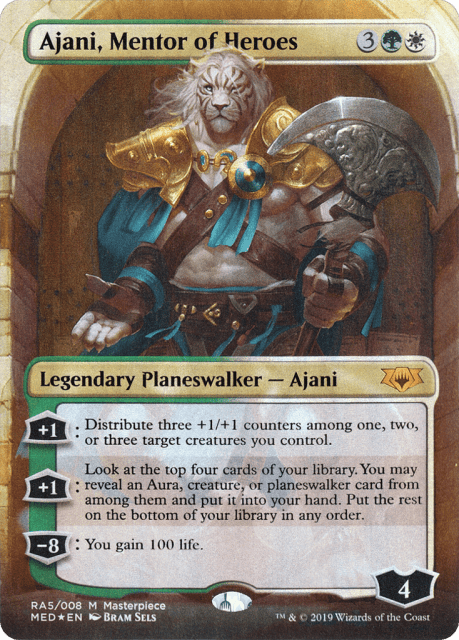 Ajani, Mentor of Heroes (RA5) — Mythic Edition