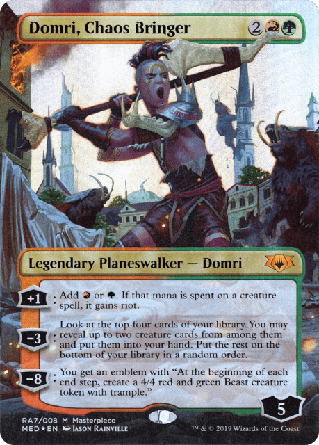 Domri, Chaos Bringer (RA7) — Mythic Edition