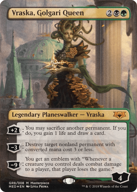 Vraska, Golgari Queen (GR8) — Mythic Edition