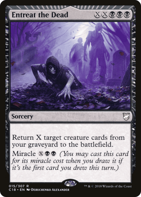 Entreat the Dead (15) — Commander 2018