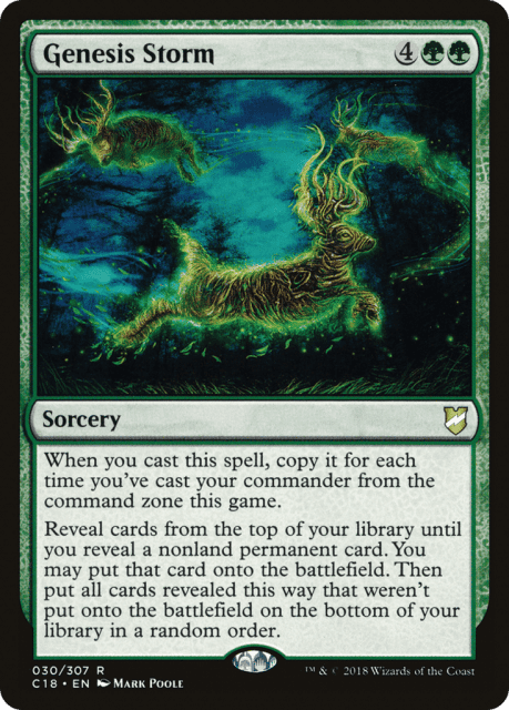 Genesis Storm (30) — Commander 2018