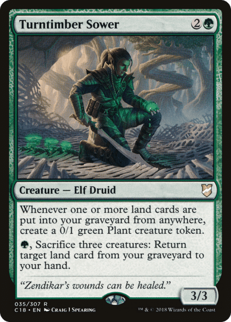Turntimber Sower (35) — Commander 2018