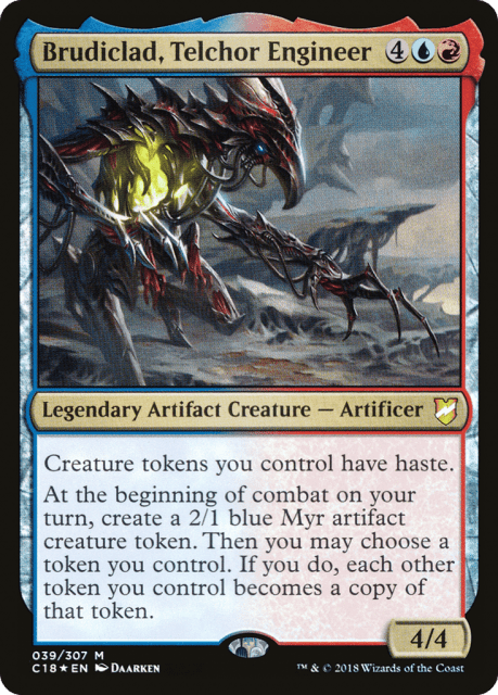 Brudiclad, Telchor Engineer (39) — Commander 2018