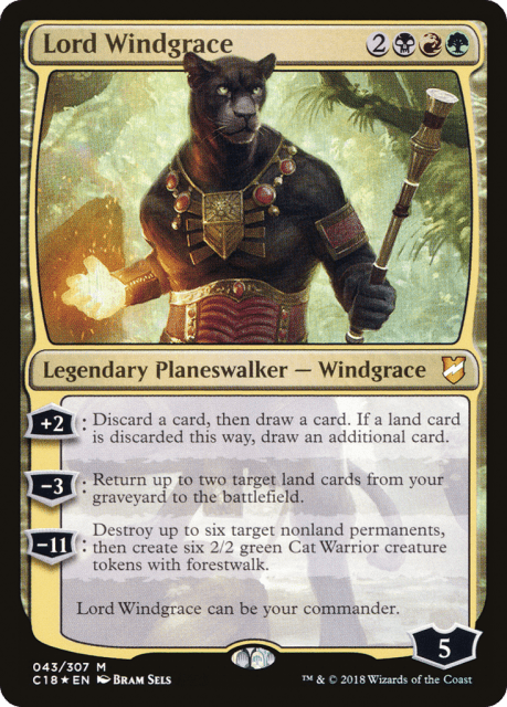 Lord Windgrace (43) — Commander 2018