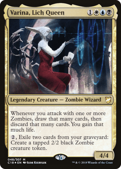 Varina, Lich Queen (48) — Commander 2018
