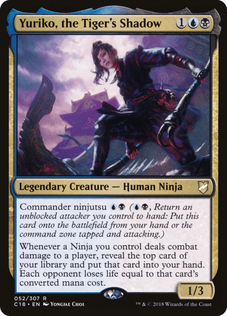 Yuriko, the Tiger's Shadow (52) — Commander 2018