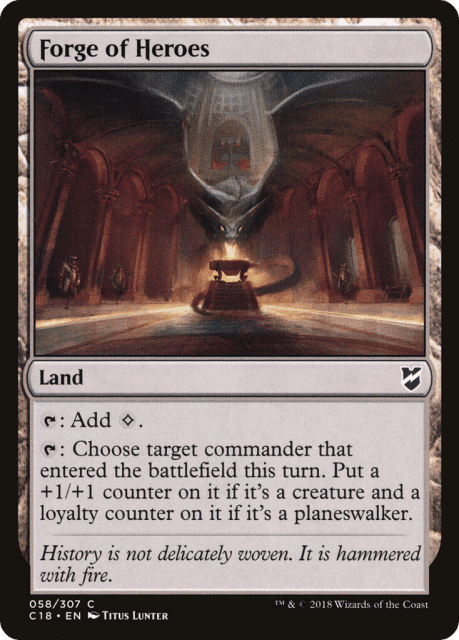 Forge of Heroes (58) — Commander 2018