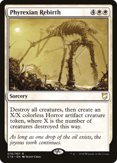 Phyrexian Rebirth (70) — Commander 2018