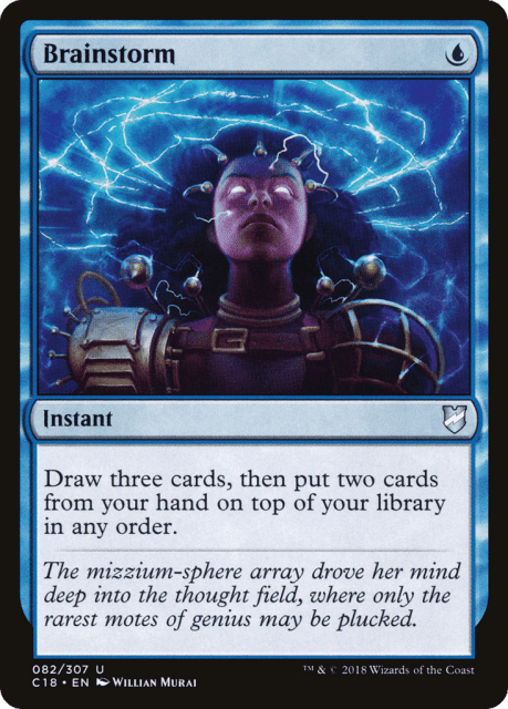 Brainstorm (82) — Commander 2018