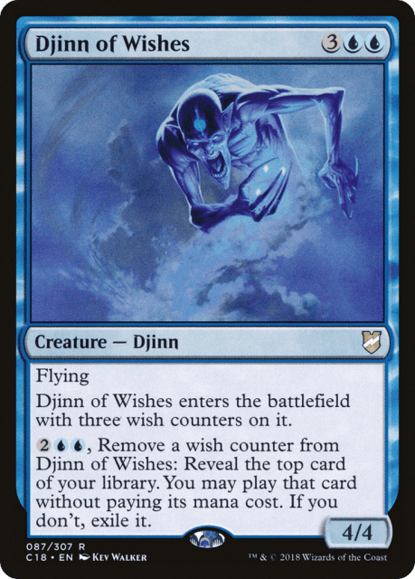 Djinn of Wishes (87) — Commander 2018