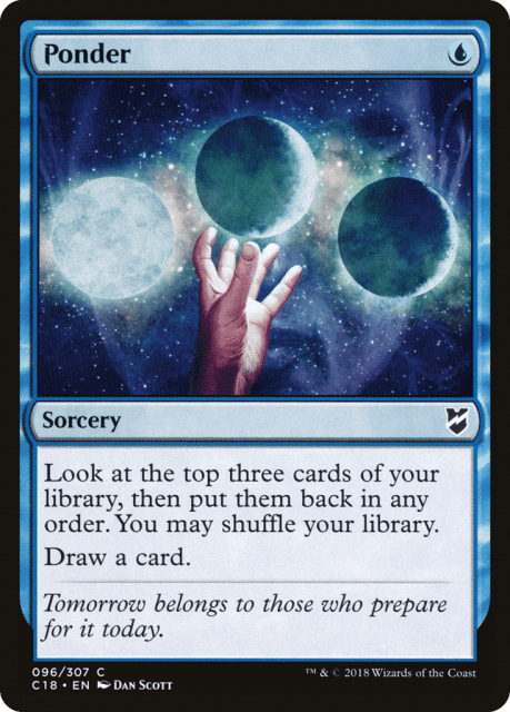 Ponder (96) — Commander 2018