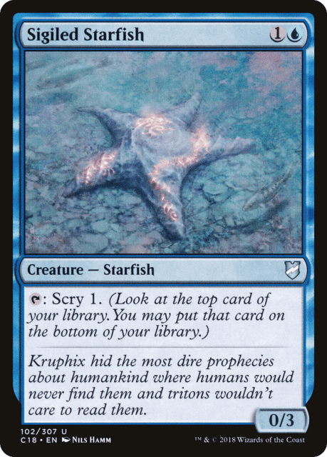 Sigiled Starfish (102) — Commander 2018