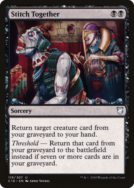 Stitch Together (119) — Commander 2018