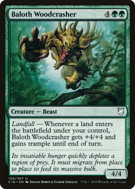Baloth Woodcrasher (130) — Commander 2018
