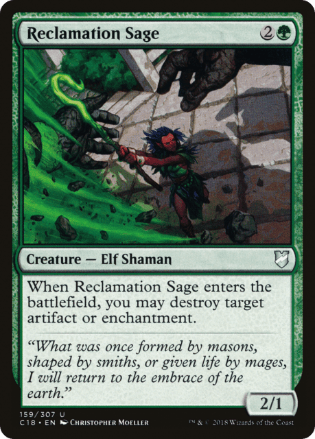 Reclamation Sage (159) — Commander 2018