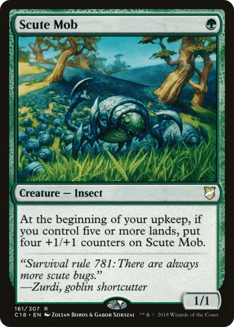 Scute Mob (161) — Commander 2018