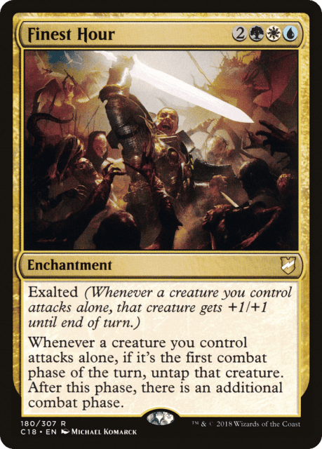 Finest Hour (180) — Commander 2018