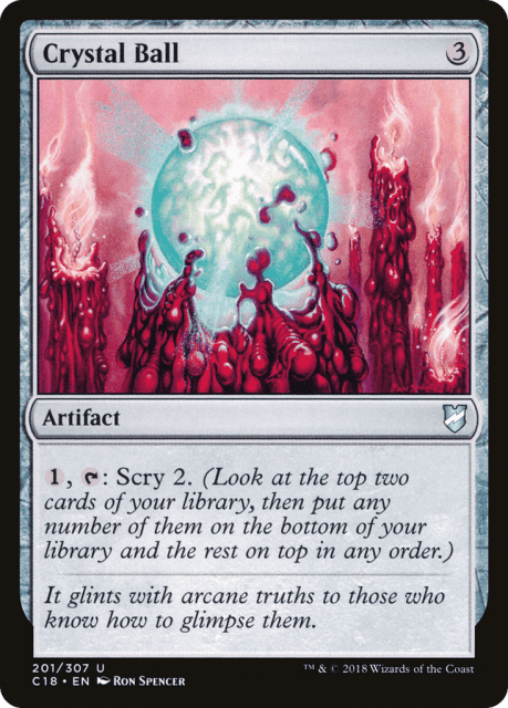 Crystal Ball (201) — Commander 2018