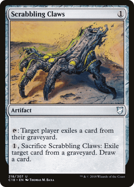Scrabbling Claws (218) — Commander 2018