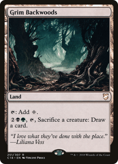 Grim Backwoods (251) — Commander 2018