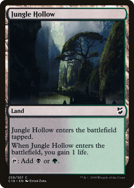 Jungle Hollow (259) — Commander 2018