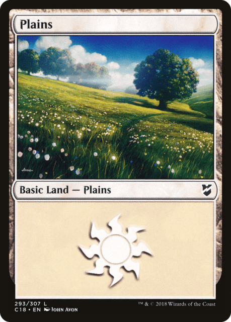Plains (293) — Commander 2018