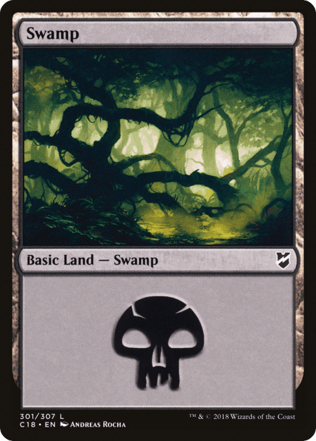 Swamp (301) — Commander 2018