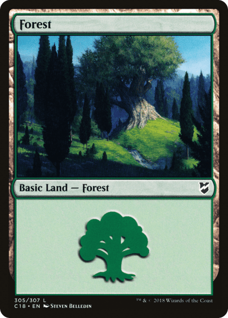 Forest (305) — Commander 2018