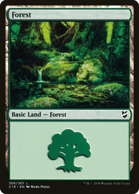 Forest (306) — Commander 2018