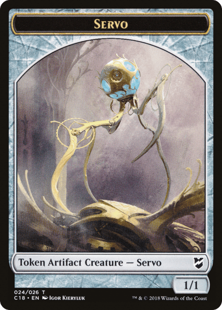 Servo (24) — Commander 2018