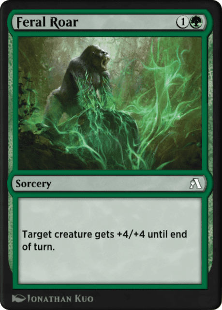 Feral Roar (46) — Arena New Player Experience Cards