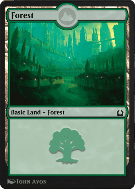 Forest (210) — MTG Arena Promos