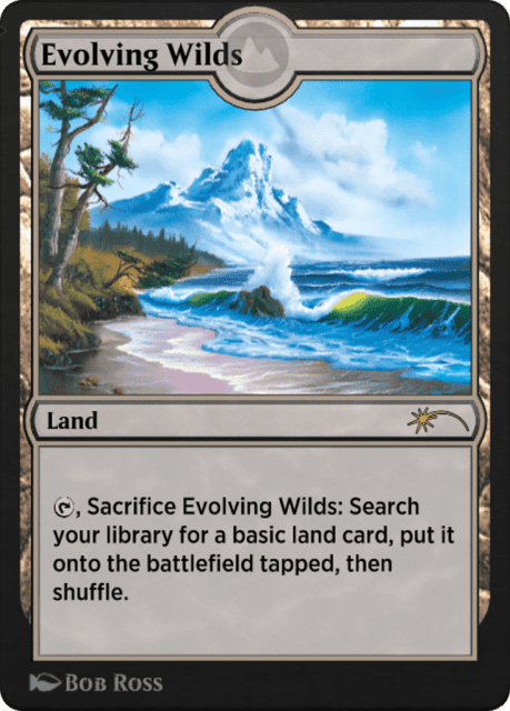 Evolving Wilds (256) — MTG Arena Promos