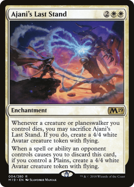 Ajani's Last Stand (4) — Core Set 2019