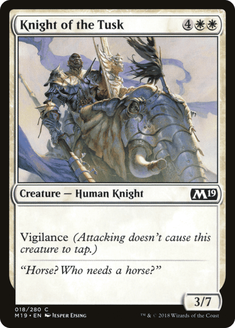 Knight of the Tusk (18) — Core Set 2019