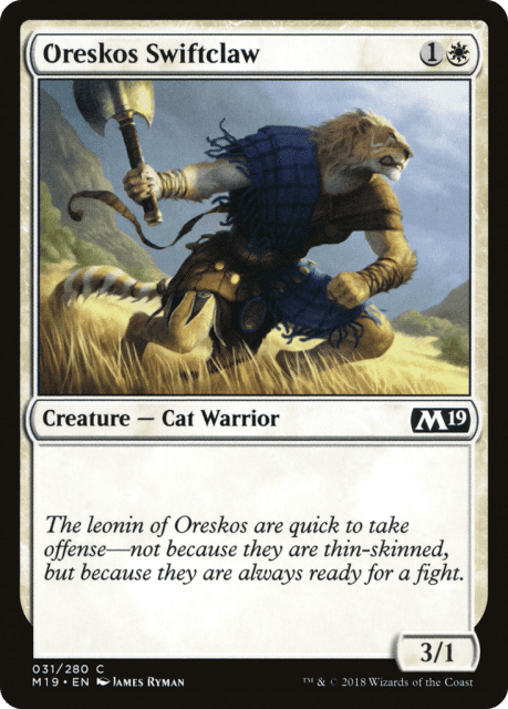 Oreskos Swiftclaw (31) — Core Set 2019
