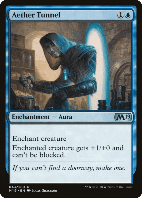 Aether Tunnel (43) — Core Set 2019