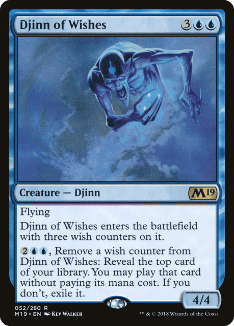 Djinn of Wishes (52) — Core Set 2019