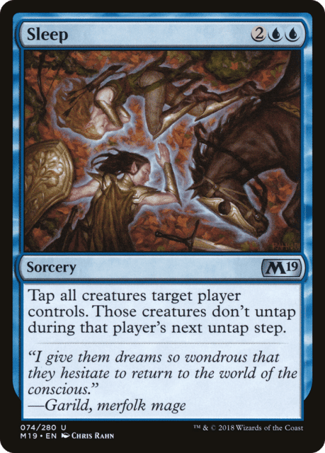 Sleep (74) — Core Set 2019