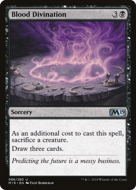 Blood Divination (86) — Core Set 2019