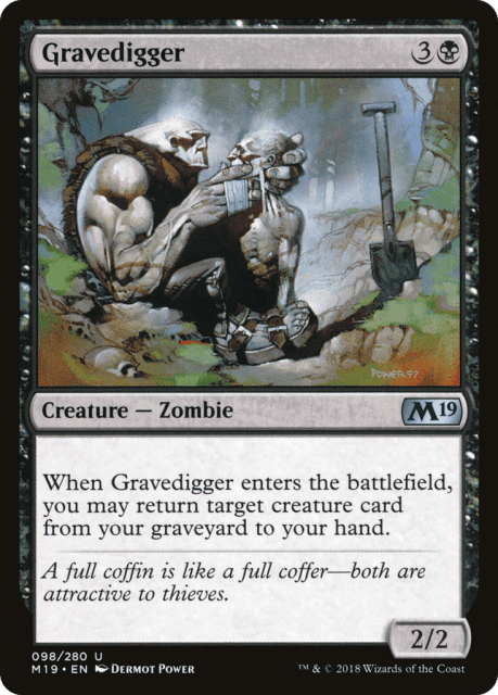 Gravedigger (98) — Core Set 2019