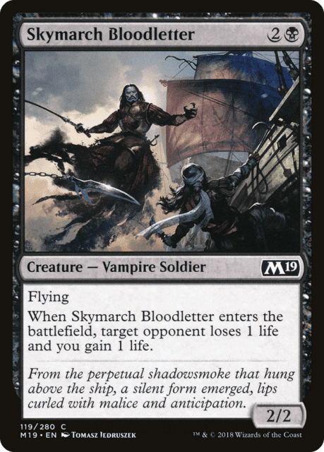 Skymarch Bloodletter (119) — Core Set 2019